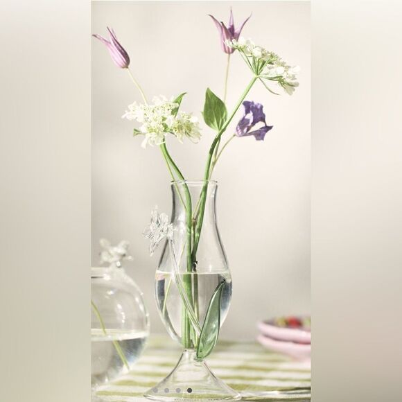 Anthropologie Ivie Glass Bud Vase  NWT - Picture 3 of 8